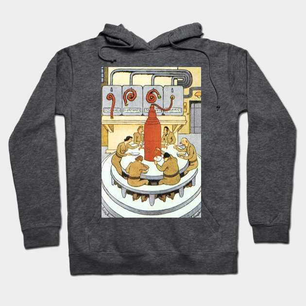 Vintage Science Fiction Hoodie by MasterpieceCafe